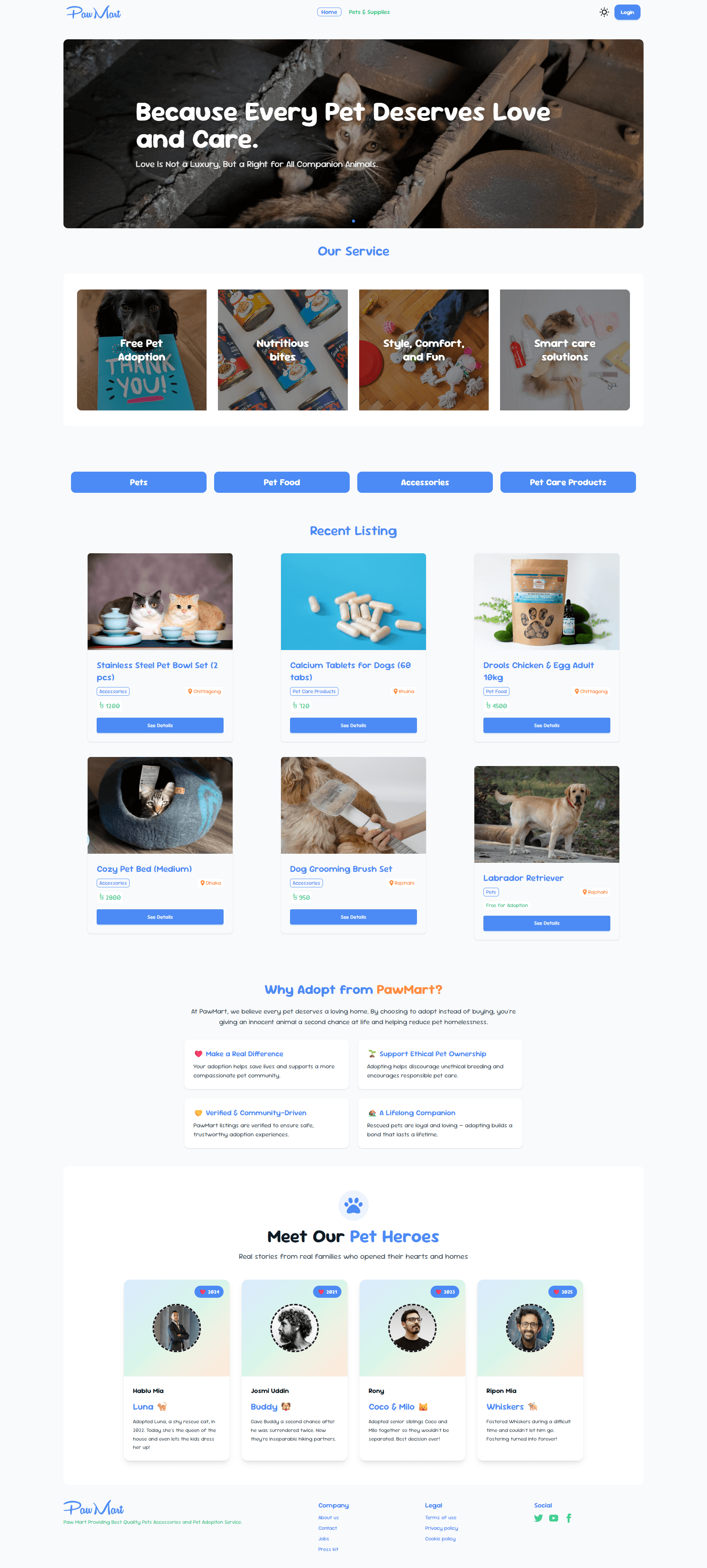 Paw Mart A Community Driven Platform for Pet Lovers preview